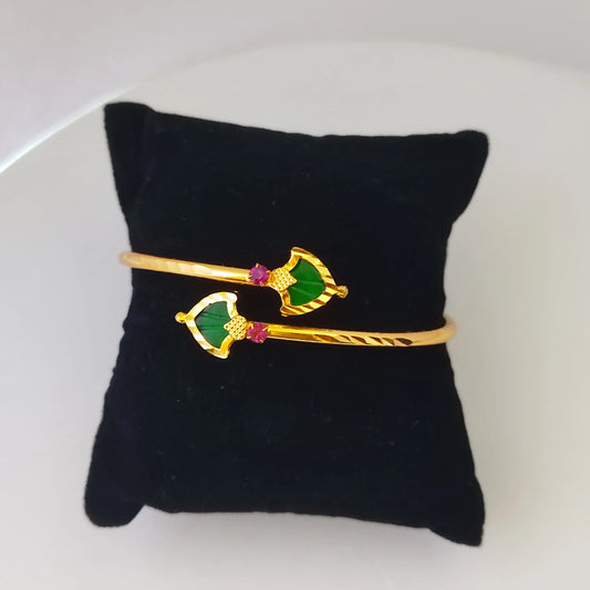 Green Petal Hand Cuffs