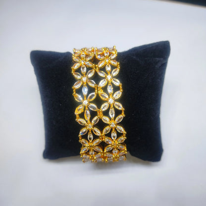 AD Floral Radiance Bangles