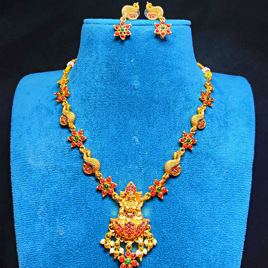 Divine Lakshmi Necklace Set
