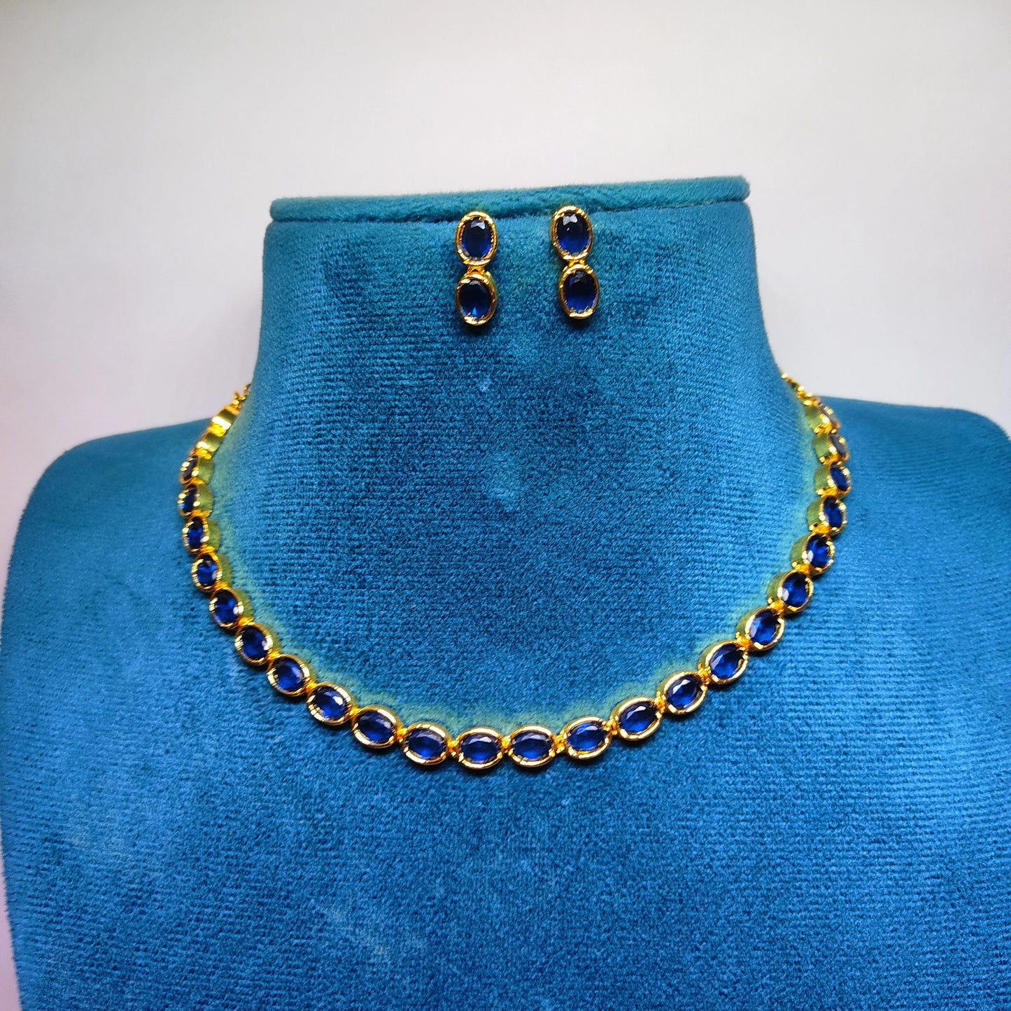 AD Necklace with Earrings B