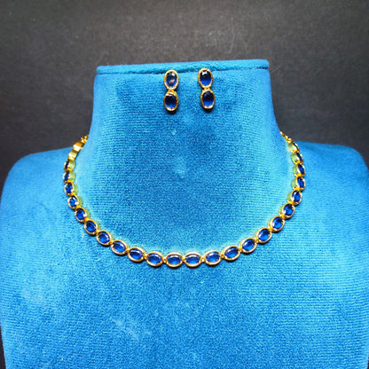 AD Necklace with Earrings B