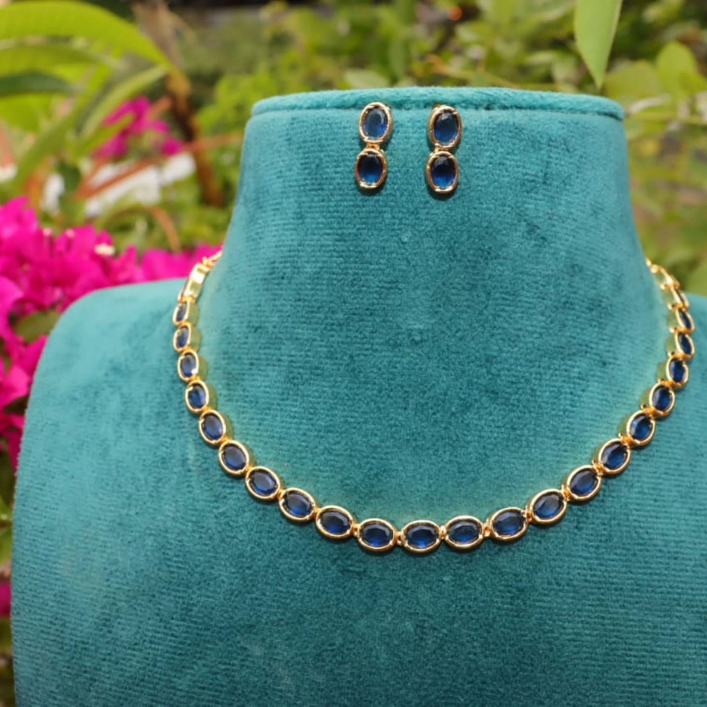 AD Necklace with Earrings B