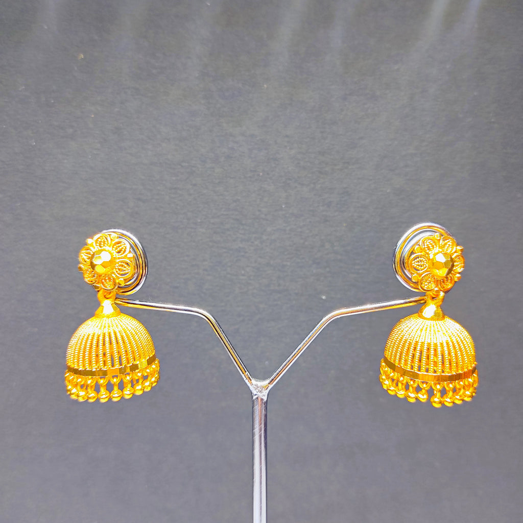Large Gold Jhumkas