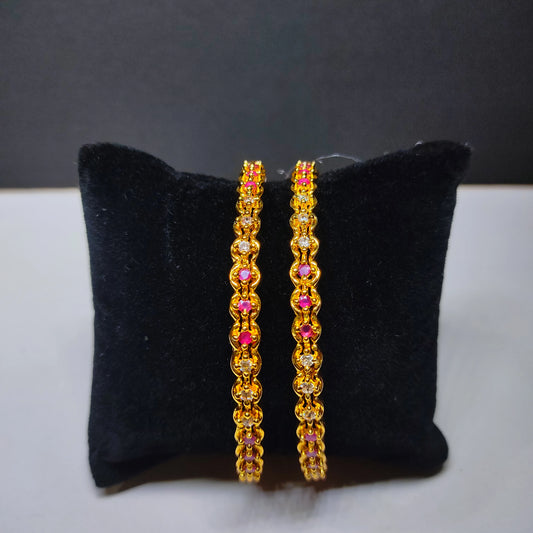 Crystal Elegance Bangles