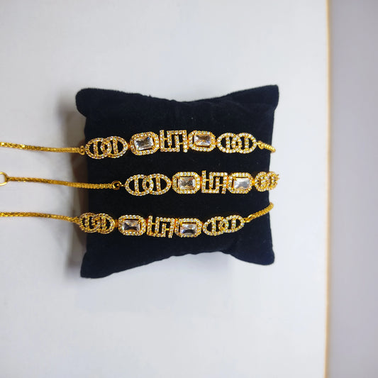 AD Crystal Bracelet