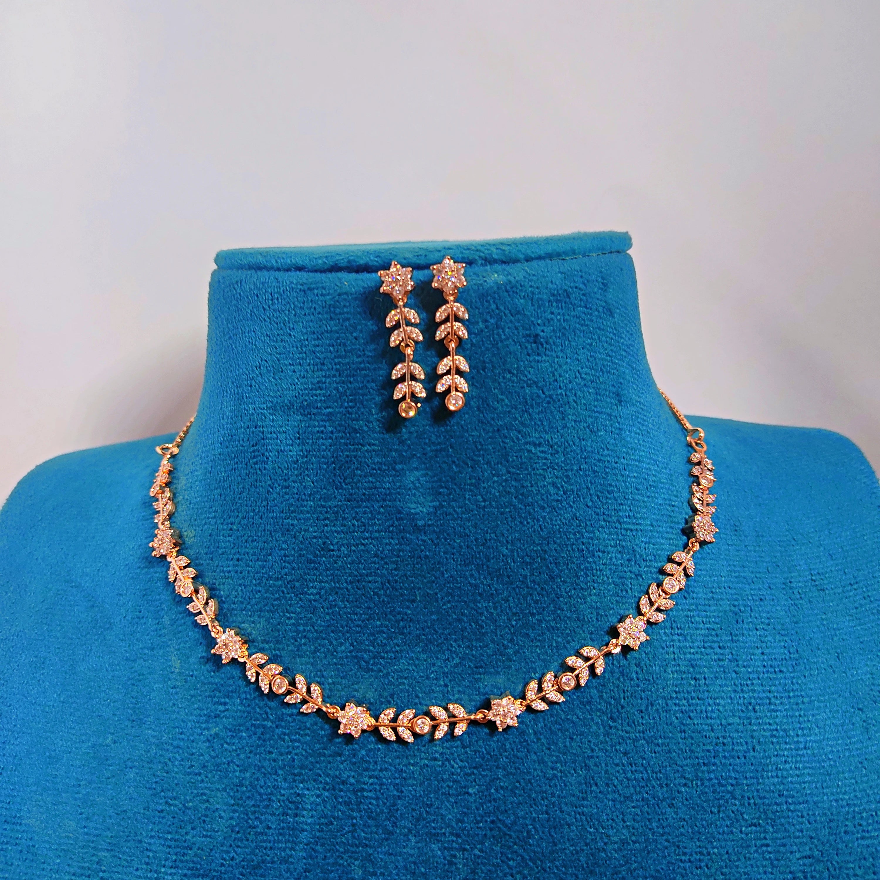 Princess Necklace Set with Earrings