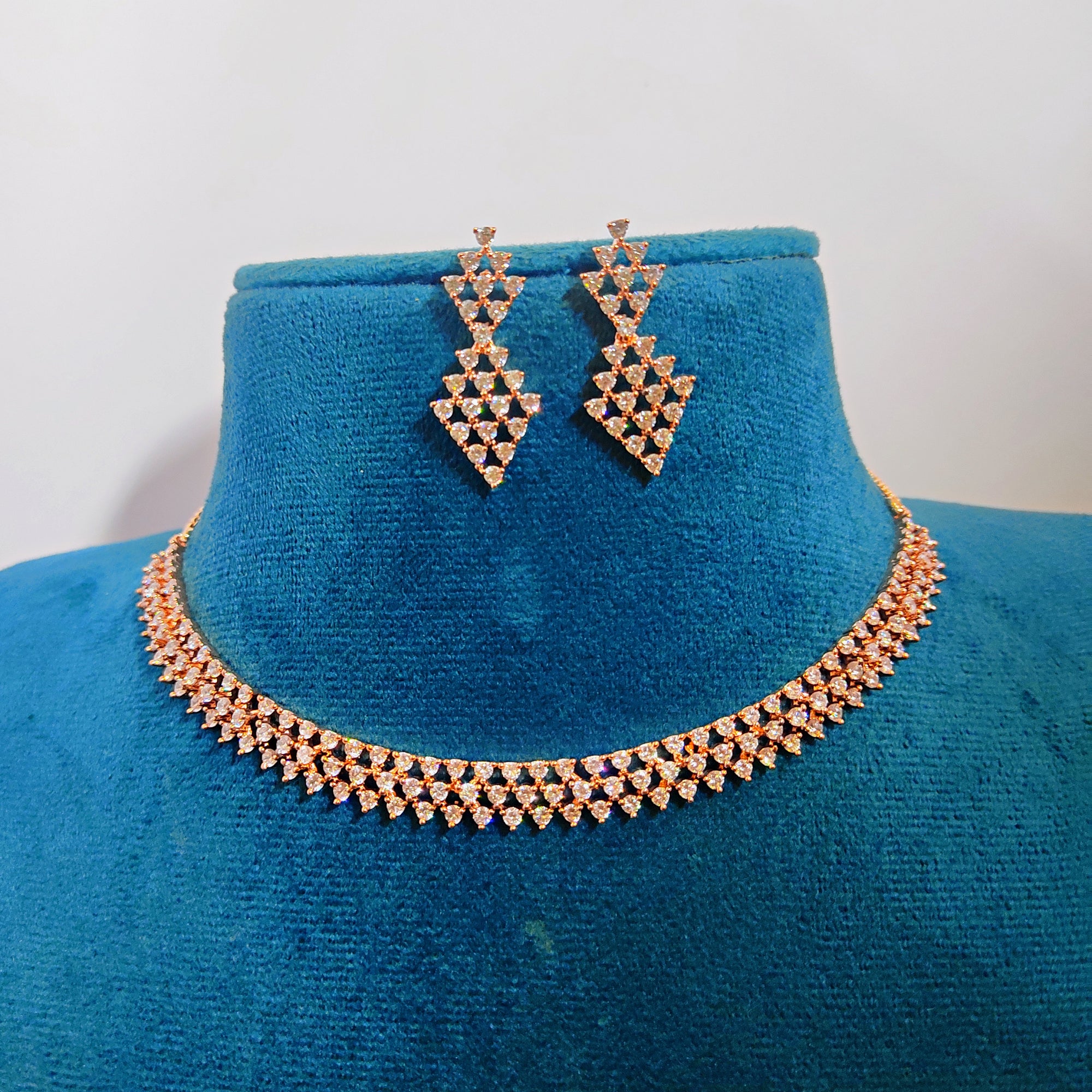 Princess Necklace Set with Earrings