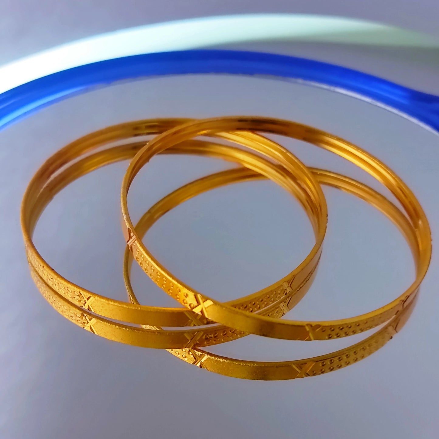 Classic Textured Bangles